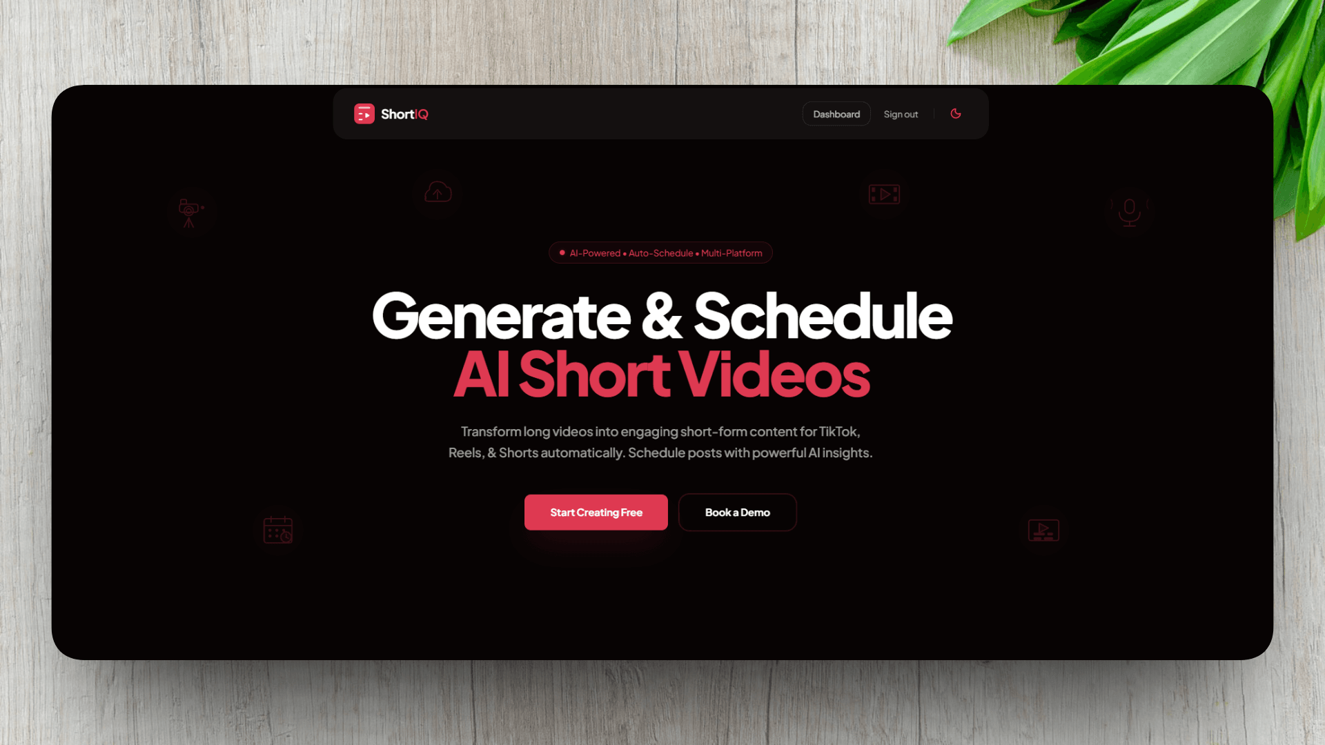 ShortIQ preview